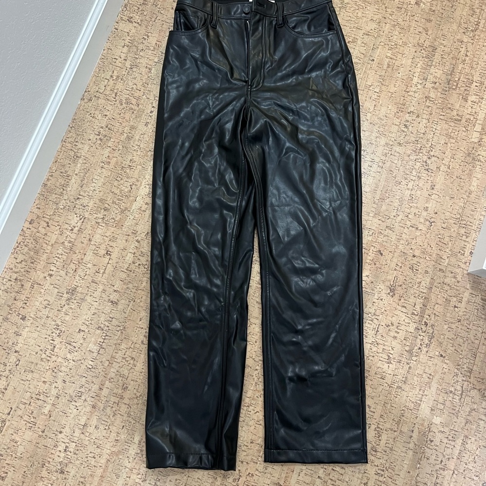 Abercrombie Leather Pants